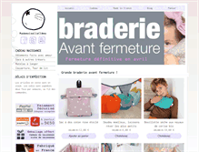 Tablet Screenshot of mademoisellecleme.com